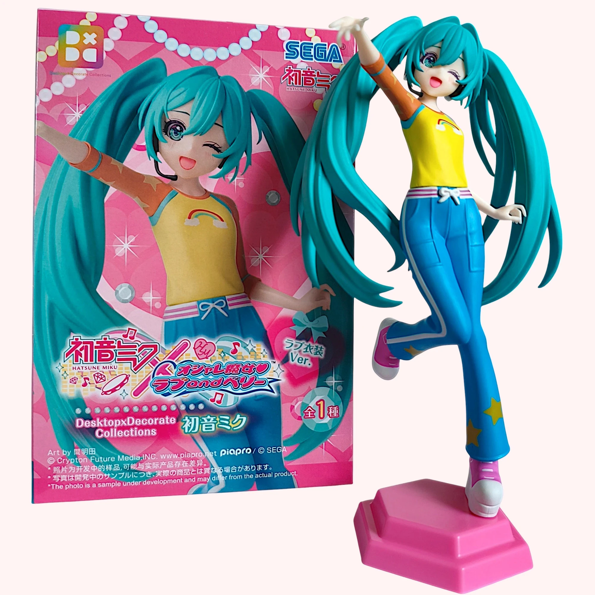 Figura Hatsune Miku x Love and Berry – Versión de Vestido de Amor – Colección de Escritorio x Decoración – SEGA – photo 9